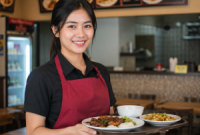 Karyawan makan