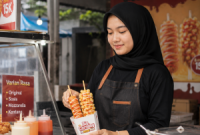 penjaga stand